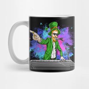 musician piano st patrick's day Mug